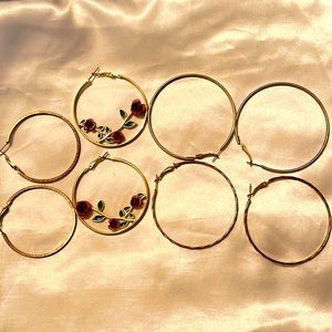Hoop earring bundle
